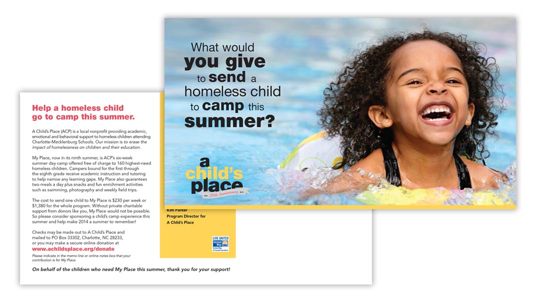 ACP summer camp postcard
