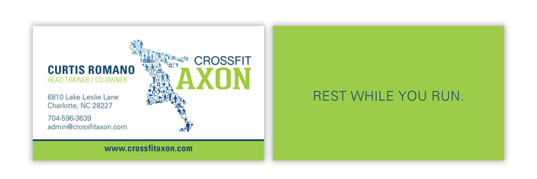 Crossfit Axon business card