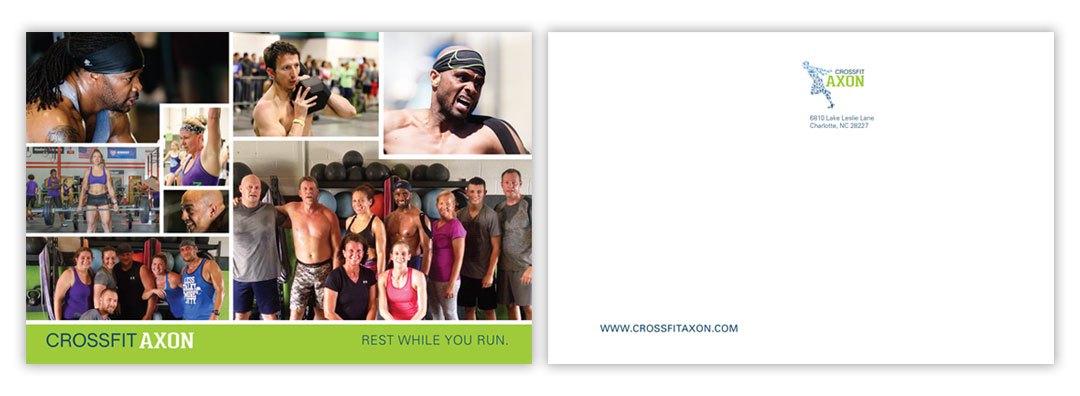 Crossfit Axon postcard